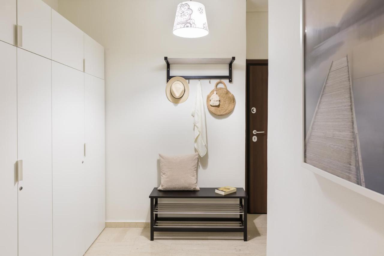 Effie'S Cozy Beach Front Apartment Rethymno Exterior foto